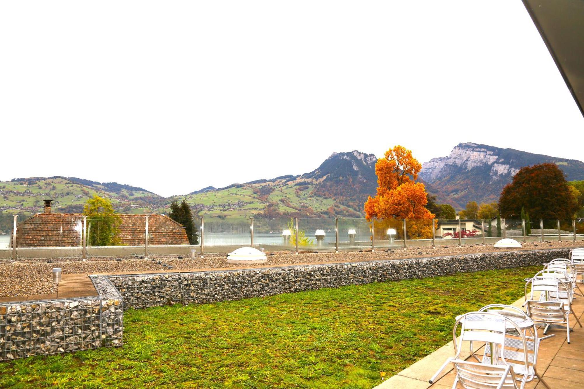 Hotel Seaside Spiez Buitenkant foto