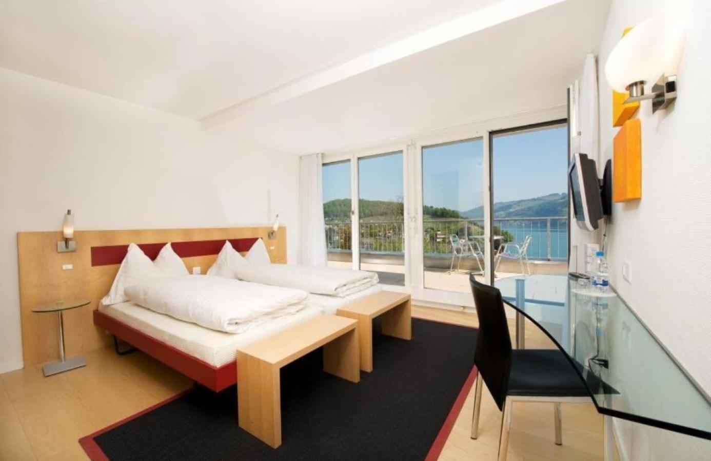 Hotel Seaside Spiez Buitenkant foto
